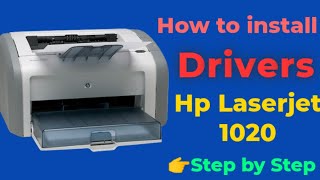 Hp laserjet 1020 Driver window 7  32-bit  step by step // hp Laserjet 1020 drivers