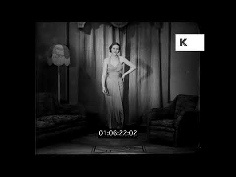 1930s Evening Gown, Backless Dress, Women's Fashion HD