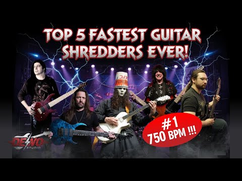 Fastest Guitarists in the World ⚡ You Won't believe who's Number 1!