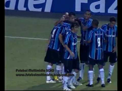 Grêmio 4:1 Inter/SM - Gauchão 2010 - Semi Final - 1º Turno