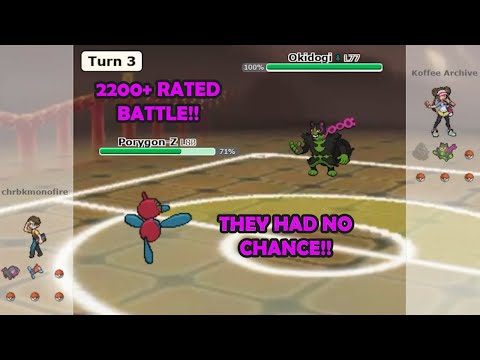 They Had The Worst Matchup Possible | 2200+ Random Battle Pokemon Showdown!