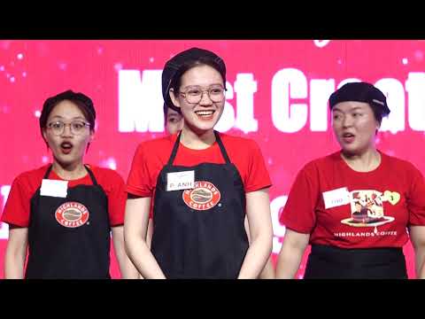 CHUNG KẾT TOÀN QUỐC TALENT AWARD BARISTA HIGHLANDS COFFEE