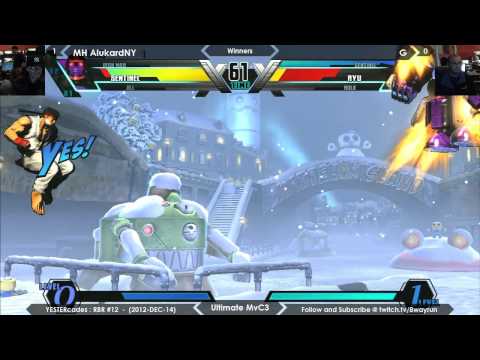 RBR #12   UMvC3 Winners   MH AlukardNY VS G