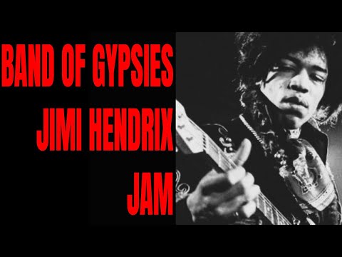 Hendrix Band of Gypsies Style Groovy Psychedelic Rock Backing Track (Db Minor)