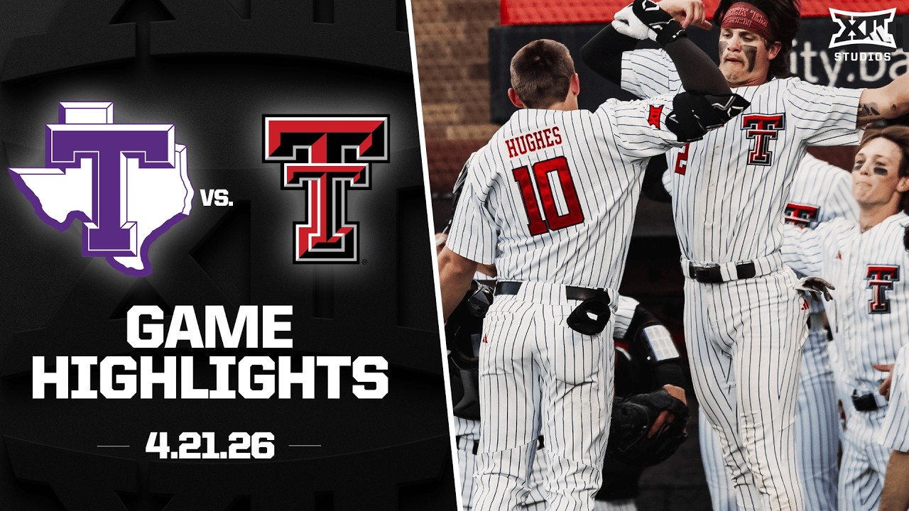 Tarleton State vs. Texas Tech Highlights (4.21.26) | 2026 Big 12 Baseball