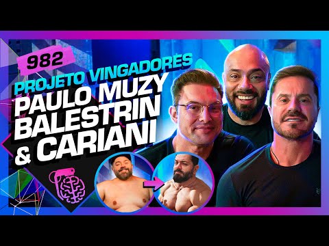 RENATO CARIANI, PAULO MUZY E JULIO BALESTRIN (PROJETO VINGADORES) - Inteligência Ltda. Podcast #982