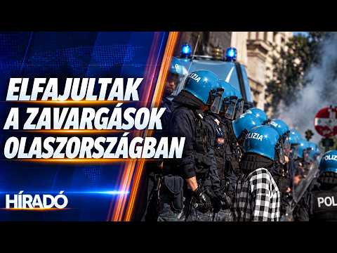 Elfajultak a zavargások Olaszországban - HírTV