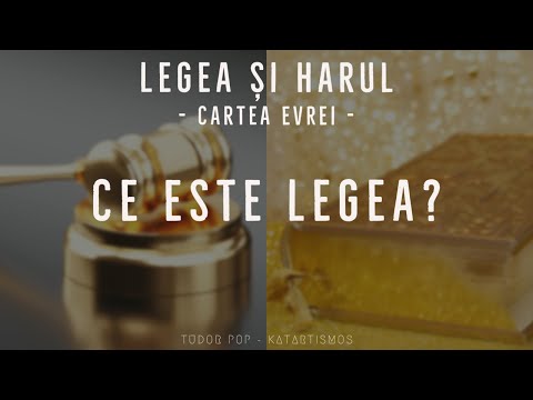1.CE ESTE LEGEA? - LEGEA ȘI HARUL, CARTEA EVREI