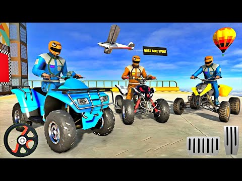 ATV Quad Bike Stunt Games : Impossible Tracks 3D - New Update New Levels - Best Android Gameplay