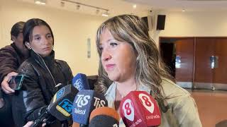 Silvia Fuentes explicó por qué se borró el mensaje de la escuela