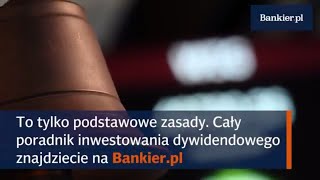 Inwestowanie dywidendowe. Poradnik dla początkujących | Bankier.pl