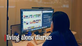 work from home as a software engineer | day in my life living alone in the philippines