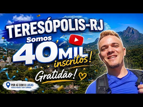 TERESÓPOLIS-RJ: SOMOS 40 MIL INSCRITOS!BAIRRO DO ALTO, FEIRINHA #serra 