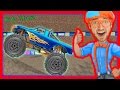 Monster Truck Song Educational Videos For Preschoolers Blippi