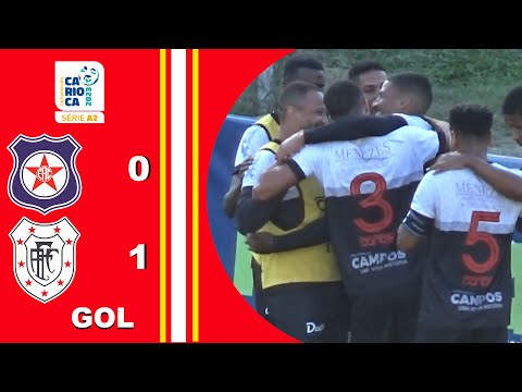 FRIBURGUENSE 0X1 AMERICANO - 9ª RODADA - TAÇA SANTOS DUMONT - CARIOCA A2 2023