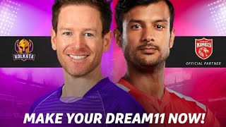 Kolkata vs Punjab dream 11 team || kkr vs punjab match today dream11 team ipl 2021 || KKR vs PBKS