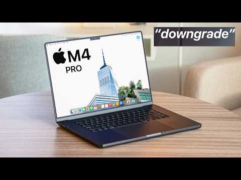 i'm downgrading to M4 Pro MacBook Pro 16"