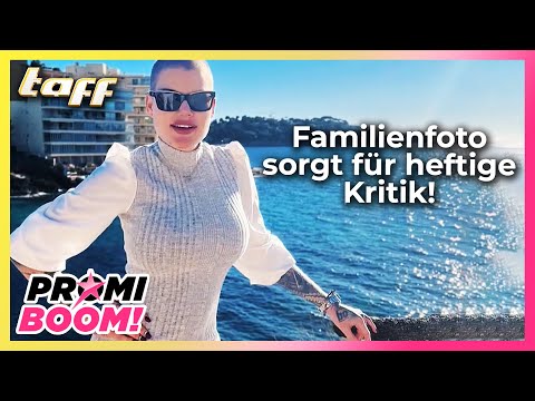 Heftige Kritik an Melanie Müllers neuem Familienfoto | taffxPromiboom | ProSieben