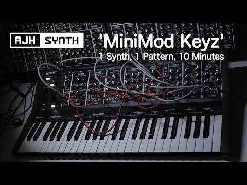 MiniMod Keyz: 1 Synth, 1 Pattern, 10 Minutes - Berlin School-inspired one-synth improvisation