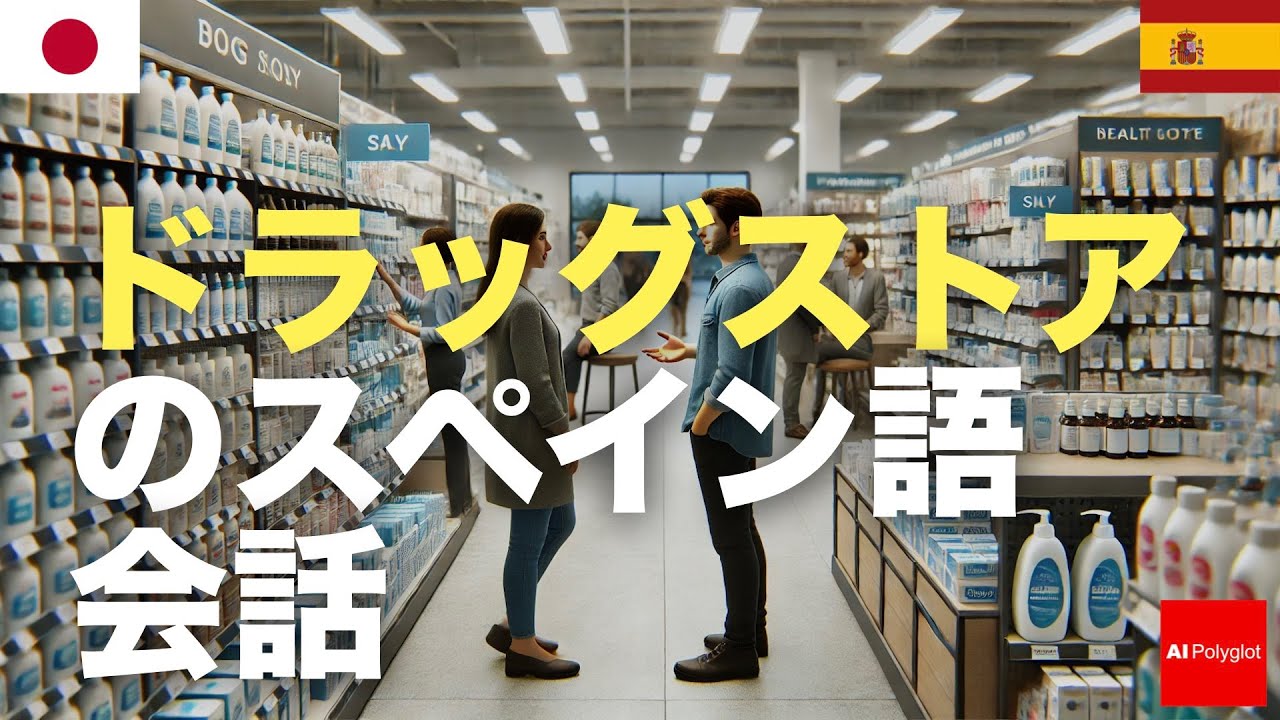 ドラッグストアのスペイン語会話 | 旅行準備 ドラッグストアのスペイン語会話 | 旅行準備