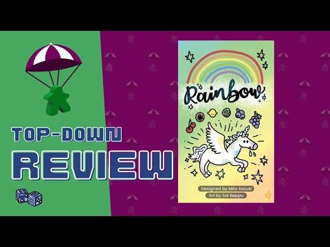 Rainbow Review // Pointed Cards