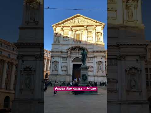 Imperdível em Milão, Itália - Piazza San Fedele