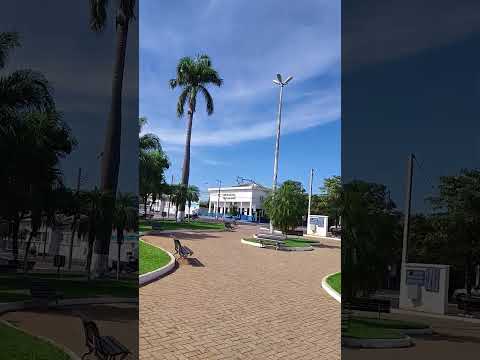 Un poco de una ciudad aleatoria en interior de Sao Paulo, Brasil. Buritama.