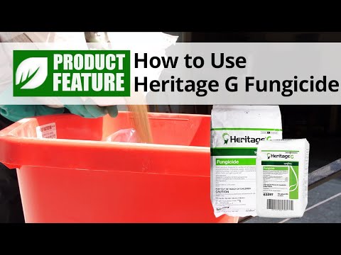  How to Use Heritage G Fungicide Video 