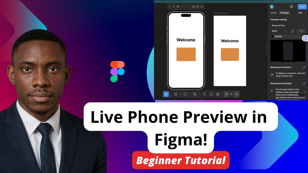 How to Show a Live Phone Preview While Designing in Figma (Beginner Friendly)