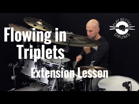 Flowing in Triplets Vocab Lesson | Play Better Drums w/ Louie Palmer