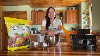 Seed Starting Spring Crops| Broccoli, Cauliflower, Cabbage, Kale, Sweat Peas | EverCrest