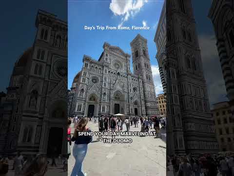 Florence, One of the best day’s trips from Rome💥