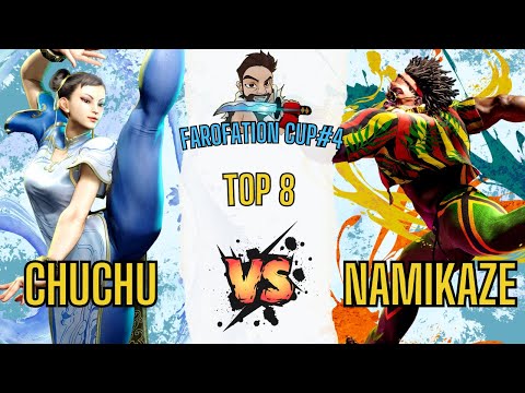 SF6 👊 Chuchu (Chun-Li) vs Namikaze (DeeJay) 👊 Farofation Cup #4 - Street Fighter 6 - Top 8