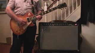 Video thumbnail for GIBSON LES PAUL CLASSIC FENDER AMP GOD SAVE THE QUEEN spirit in the sky by bennievee