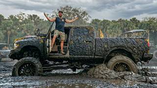 Show Truck vs Deepest Mud Bog...