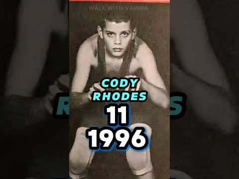 CODY RHODES Age Transformation (1985-2025) #codyrhodes american nightmare life journey | then & now
