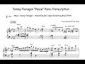 Tommy Flanagan "Peace" Piano Transcription
