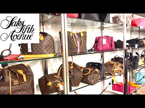 SAKS FIFTH AVENUE OUTLET ~ 70% DE DESCONTO EM BOLSAS DE DESIGN FEMININA ~ LOJA SAKS