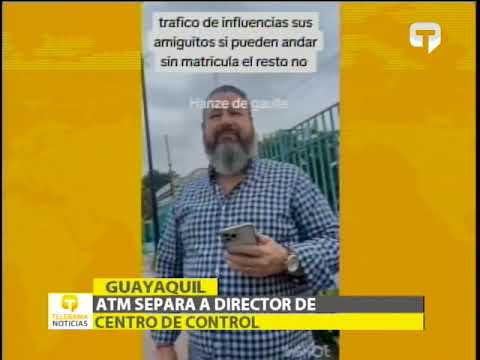 ATM separa a director de centro de control