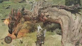 【MHWilds】リオレウス チャレクエ 太刀 ソロ 2'42"48