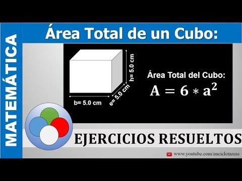 ÁREA TOTAL DE UN CUBO - EJERCICIO RESUELTO