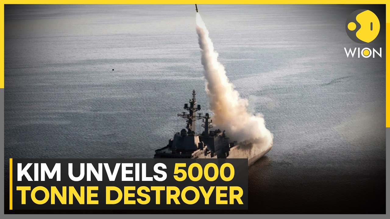 North Korea's Secret Destroyer Finally Surfaces | WION News