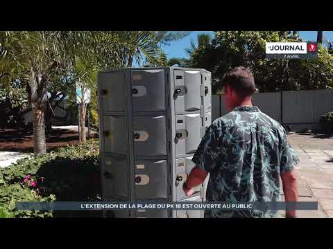 Punaauia : l'extension de la plage du PK 18 désormais ouverte au public