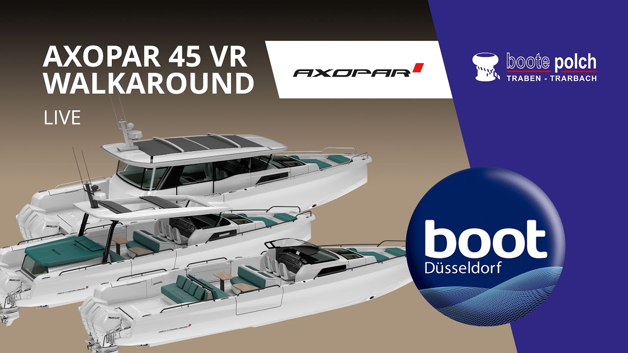 VR walkaround with Jan-Erik Viitala on the Axopar 45 Sun-Top, Cross-Top, T-Top