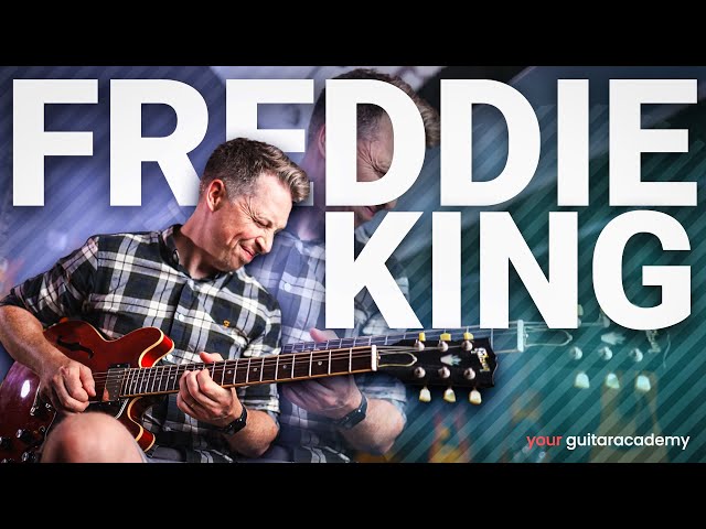 Vídeo relacionado con Play like Freddie King: The Ultimate Guitar Lesson Book