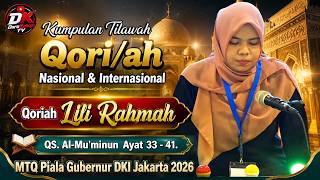 Download lagu Qoriah Lili Rahmah | QS. Al-Mu'minun Ayat 33–41 | MTQ Piala Gubernur DKI Jakarta 2026 mp3 Download lagu Qoriah Lili Rahmah | QS. Al-Mu'minun Ayat 33–41 | MTQ Piala Gubernur DKI Jakarta 2026 mp3