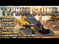 TYPHON STOMP 2000LB Skid Steer |23.5 hp Briggs & Stratton engine, Fits Tight Spaces | Hydraulic 4WD