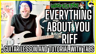 Ugly Kid Joe - Everything About You Main Riff Guitar Lesson | Tab | Tutorial