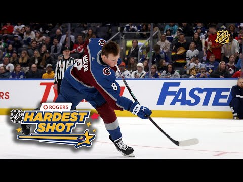 Makar owns Hardest Shot