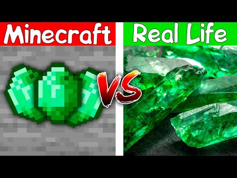 Real Life vs Minecraft: CRAZY Realistic Slime, Water, Lava!